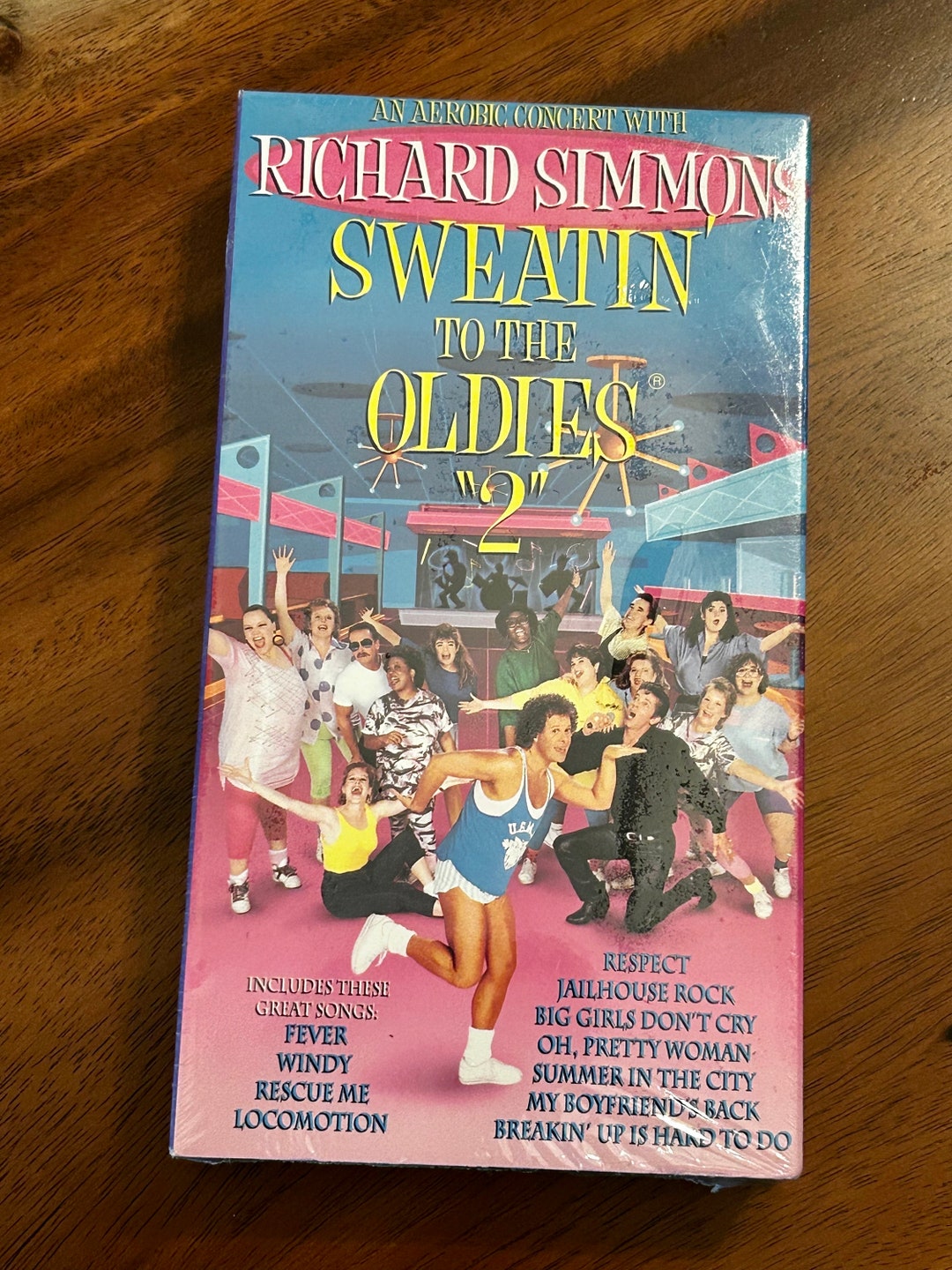 Richard Simmons Sweatin to the Oldies 2 1993 VHS Tape Unopened Sealed ...
