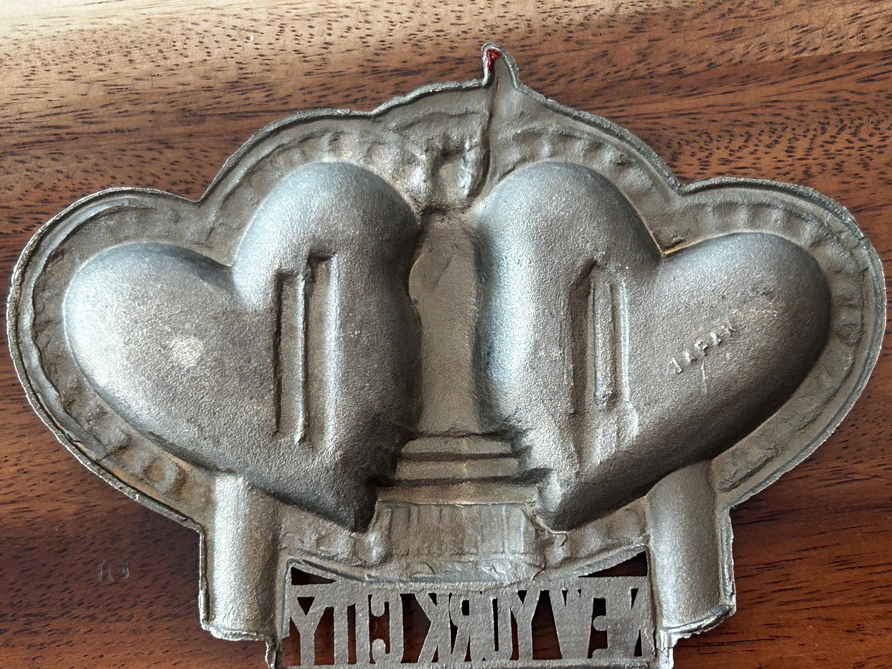 ヴィンテージ 1980年代 ニューヨーク お土産 灰皿：自由の女神像