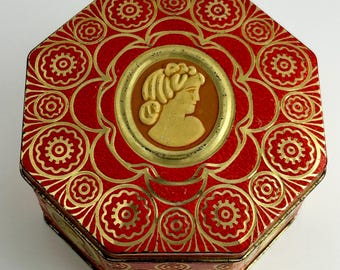 Cameo Vintage Boîte de bonbons en forme de gouttes de fruits Royal Kerry