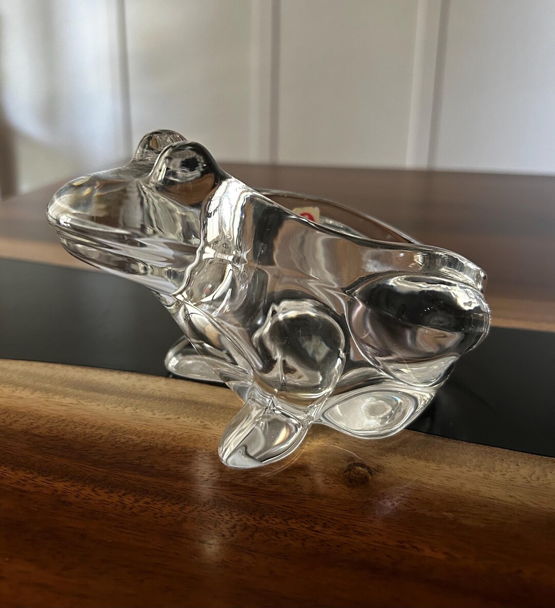 Vintage Frog Trinket or Candy Dish Sasaki Crystal Japan - Etsy Finland