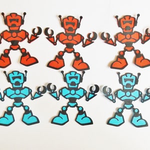 ロボット ペーパークラフト 装飾品 キッズクラフト エイリアン スクラップブッキング エフェメラ コミックカード作り トッパー ジャーナルデコレーション カードクラフト用品