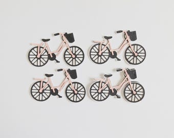 Bicicletas, manualidades de papel, adornos, bicicletas de viaje, álbumes de recortes, adornos para tarjetas, decoraciones para diarios, manualidades