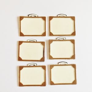 Valises Papercraft Embellissements Voyage Scrapbooking Ephémères Porte-documents Fabrication de cartes Toppers Décorations de journaux Cartes Fournitures créatives