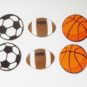 Attrezzature sportive Decorazioni per creazioni in carta Scrapbooking sportivo Palline effimere Creazione di biglietti Toppers Decorazioni per diari Forniture artigianali