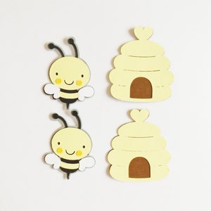 Adornos de papel para colmenas de abejas, álbumes de recortes, efímeras, fabricación de tarjetas, adornos para diarios, suministros para manualidades con tarjetas