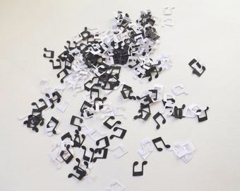 Music Notes Confetti Handmade Papercraft Embellishments Scrapbooking Ephemera Card Making Journaling Crafts