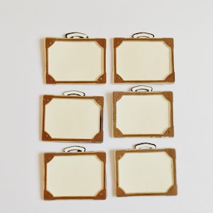 Koffers Aktetassen Papercraft Versieringen Reisplakboek Ephemera Kaarttoppers Dagboek Decoraties Knutselen