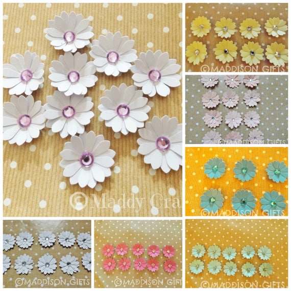 Fresh 33 Flower Card Embellishments