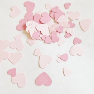 Harten Papercraft Versieringen Confetti Scrapbooking Tijdelijke Kaarten Maken Toppers Feestdecoraties Kaartaccenten Ambachtelijke Benodigdheden