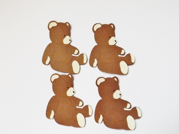 Teddy Bears Toys Papercraft Embellishments Baby Decorations Scrapbooking Card Making Craft Supplies