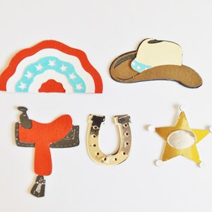 Cowboys Papercraft Verschönerungen Reiten Scrapbooking Ephemera Rodeo Western Kartenherstellung Akzente Toppers Karte Bastelbedarf