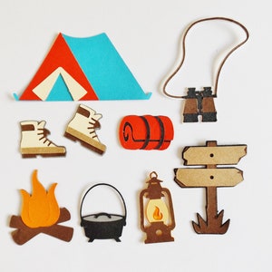 Adornos de papel para viajes, acampadas, senderismo, álbumes de recortes, efímeras, fabricación de tarjetas, adornos, decoraciones para diarios, suministros para manualidades