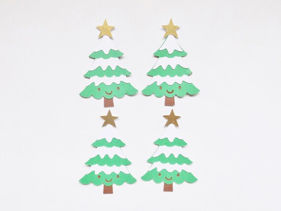 Download Christmas Trees Holiday Papercraft Embellishments Scrapbooing Etsy 3D SVG Files Ideas | SVG, Paper Crafts, SVG File