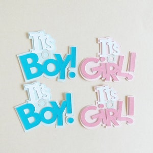 Baby Jungen Mädchen Sentiment Papercraft Verschönerungen Neugeborenen Scrapbooking Ephemera Karte Topper Akzent Dekorationen Bastelbedarf