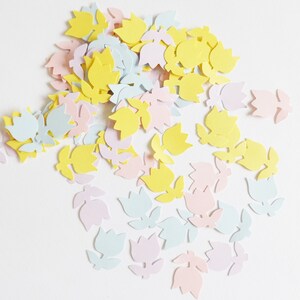 Tulips Flowers Shapes Papercraft Embellishments Scrapbooking Ephemera Card Making Toppers Floral Card Decorations Craft Supplies