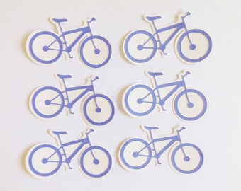 Adornos de papel para bicicletas, álbumes de recortes de ciclismo, efímeras, bicicletas, transporte, adornos para tarjetas, manualidades para diarios