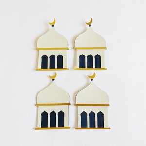 Minaret symboles de la foi islamique Papercraft embellissements Scrapbooking éphémères décorations de cartes décorations d'accent fournitures d'artisanat