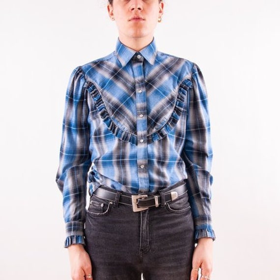 Vintage Ruffle Flannel