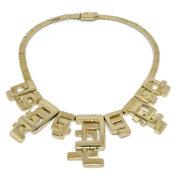Haroldo Burle Marx 18 Karat Gold Necklace - Gem