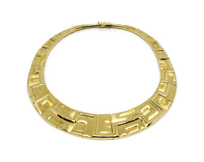 Bruno Guidi 18 Karat Gold Necklace in the Style of Burle Marx