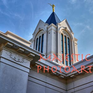 Fort Collins Colorado Temple Perspective Photograph-Instant Digital Download