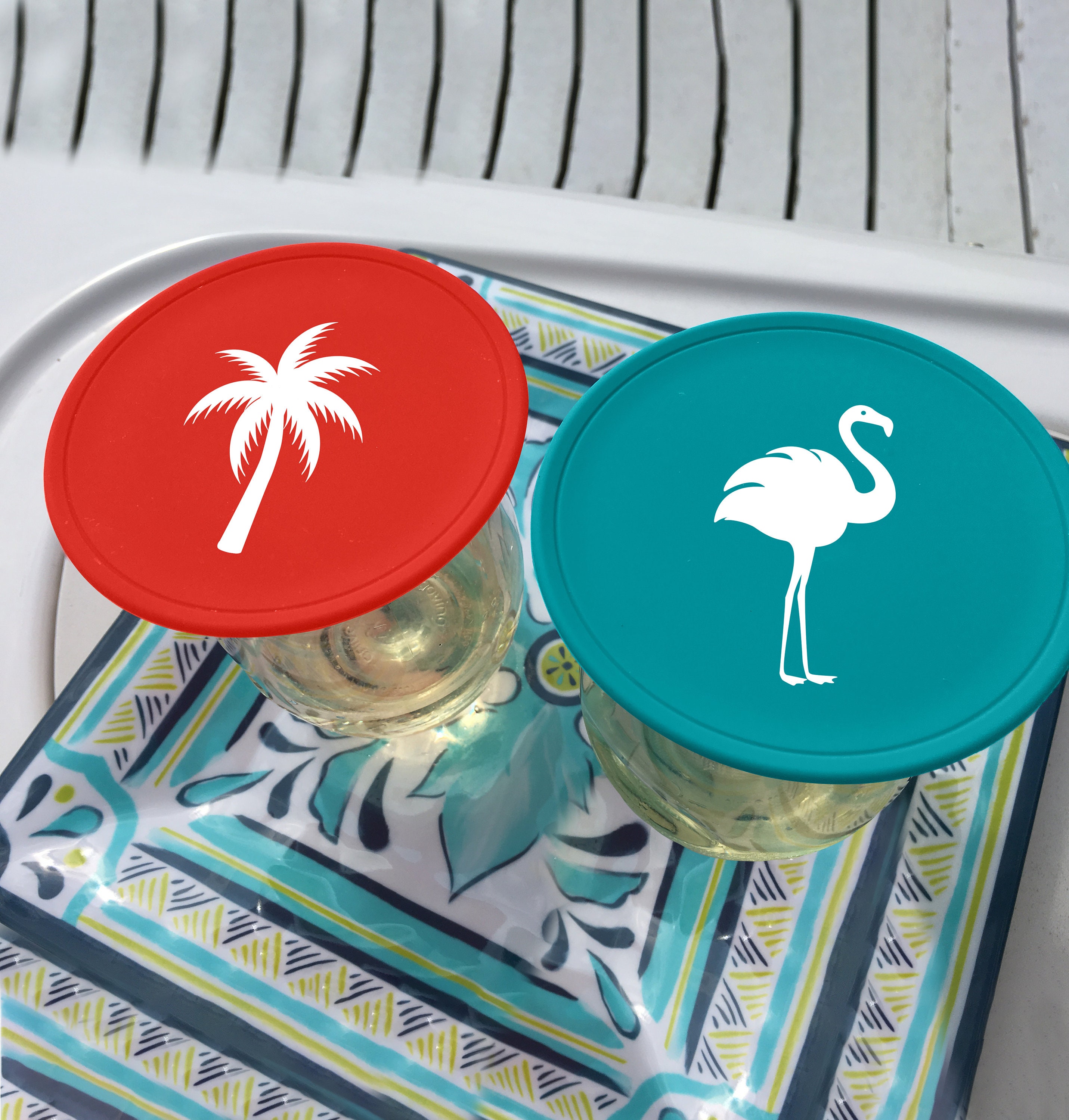 Outdoor Wine Glass and Drink Covers Etsy