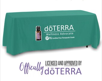 doTERRA Tablecloth with CPTG Feature - doTERRA Licensed and Approved!