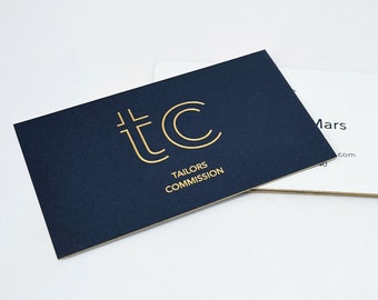 luxury business card etsy