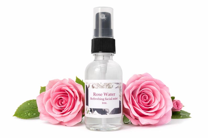 Bruma facial de agua de rosas – Hidratante/Tonificante/100 % natural imagen 2
