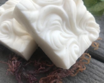 Jabón de musgo marino: rico en minerales, nutritivo y totalmente natural para el cuidado de la piel.