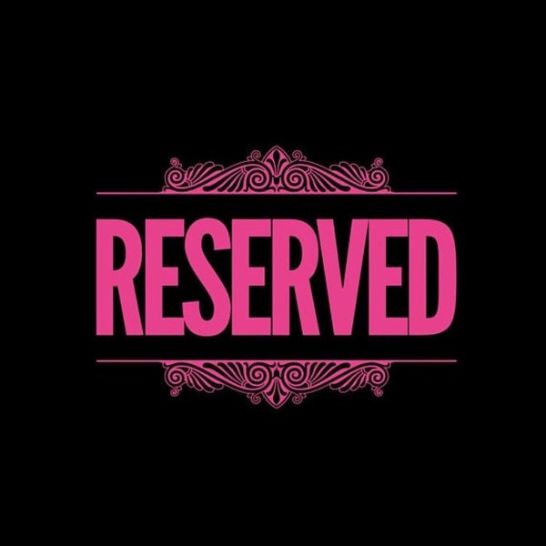 Reserved for Kim