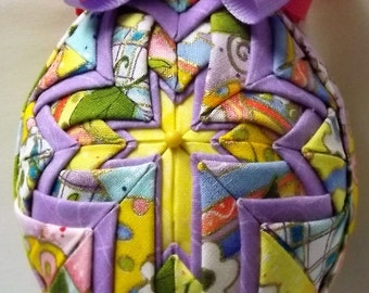 Easter Cross Quilted Ornament Digital Instructions