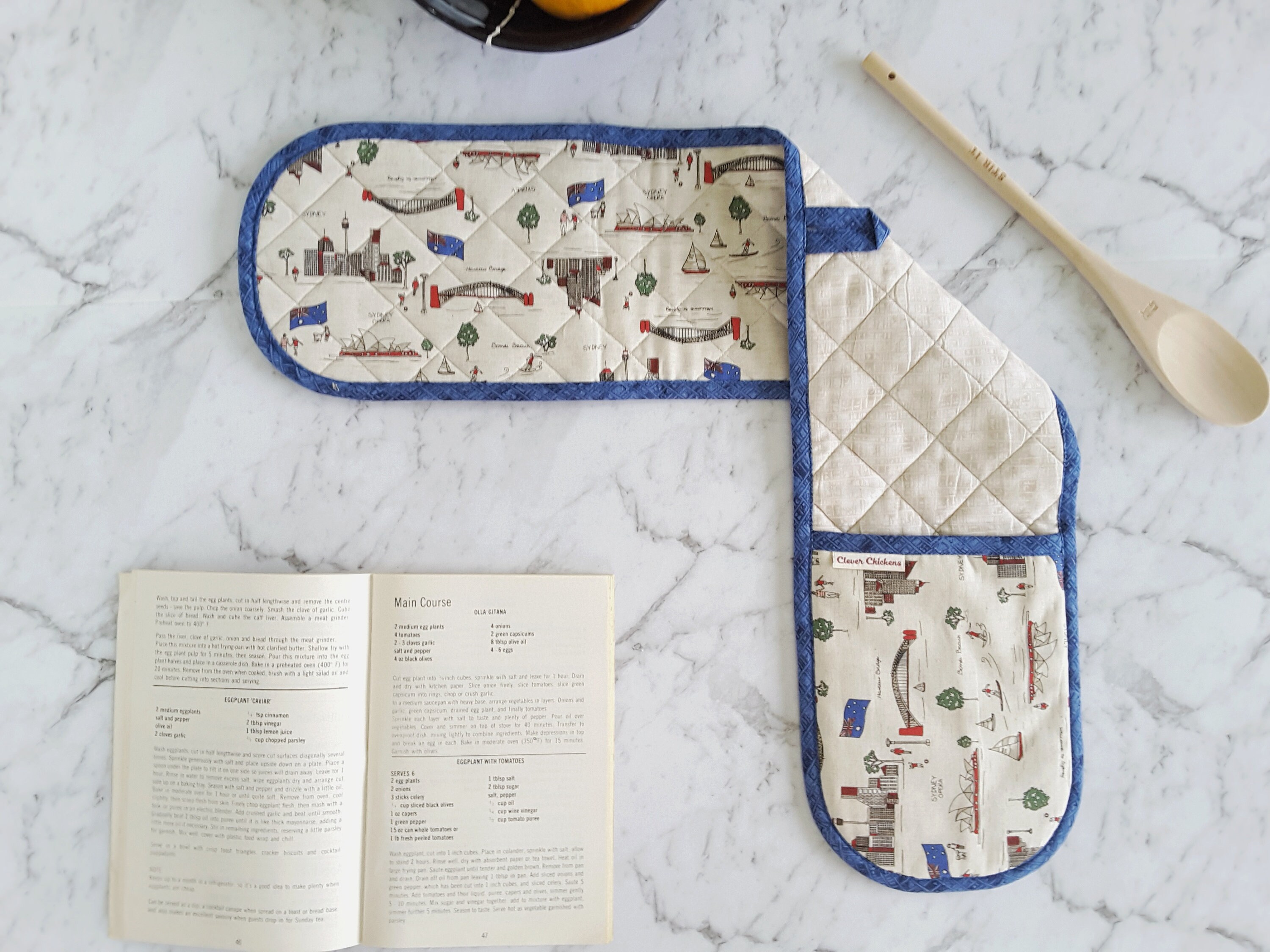 Sydney Australia Oven Mitts With Opera House and Harbour Etsy Australia