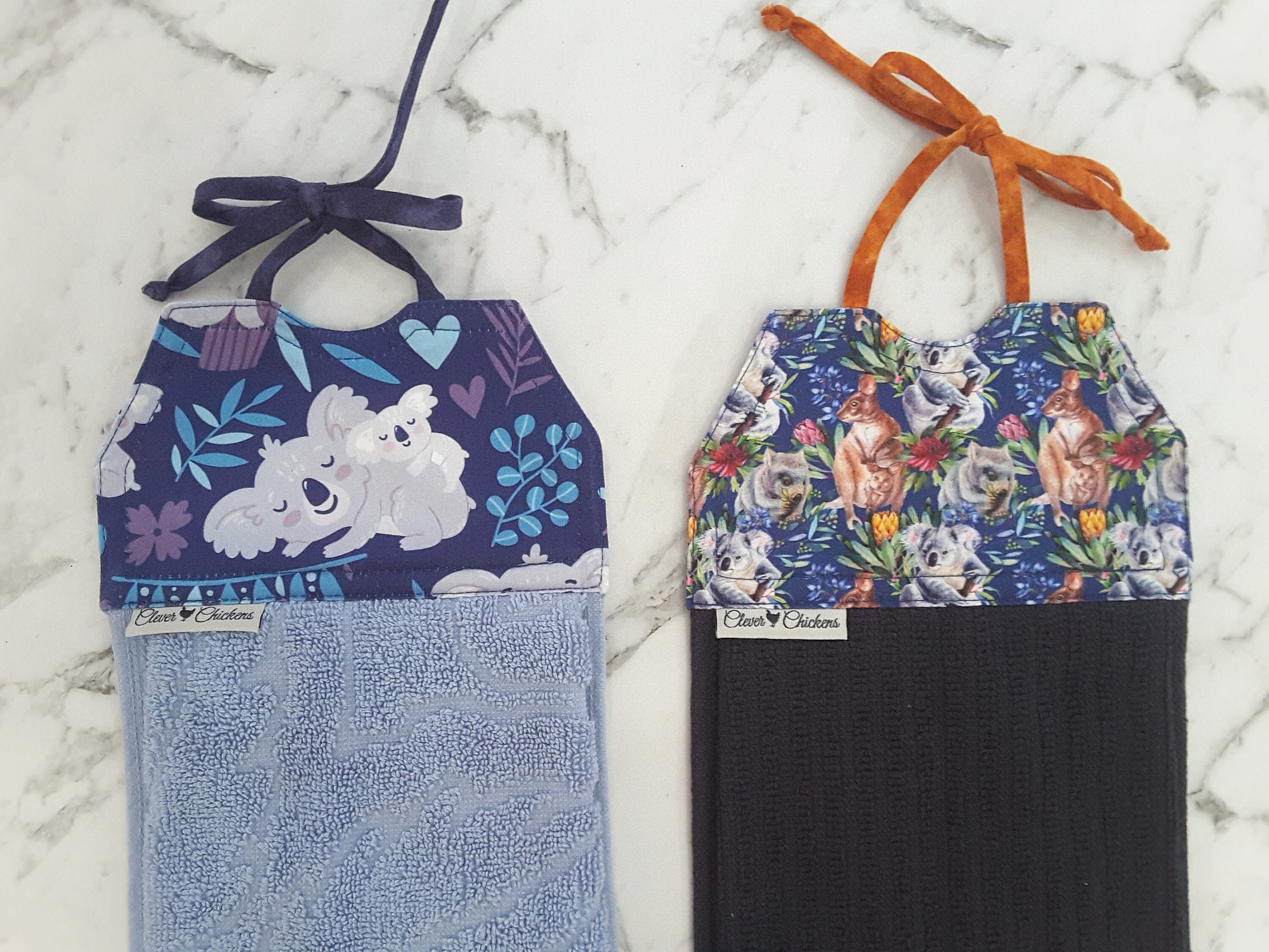 Australian Hanging Hand Towels Australian Animals Etsy Australia