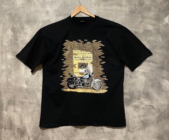 Vintage Harley Davidson T-shirt Made in USA Size XL Holoubek - Etsy