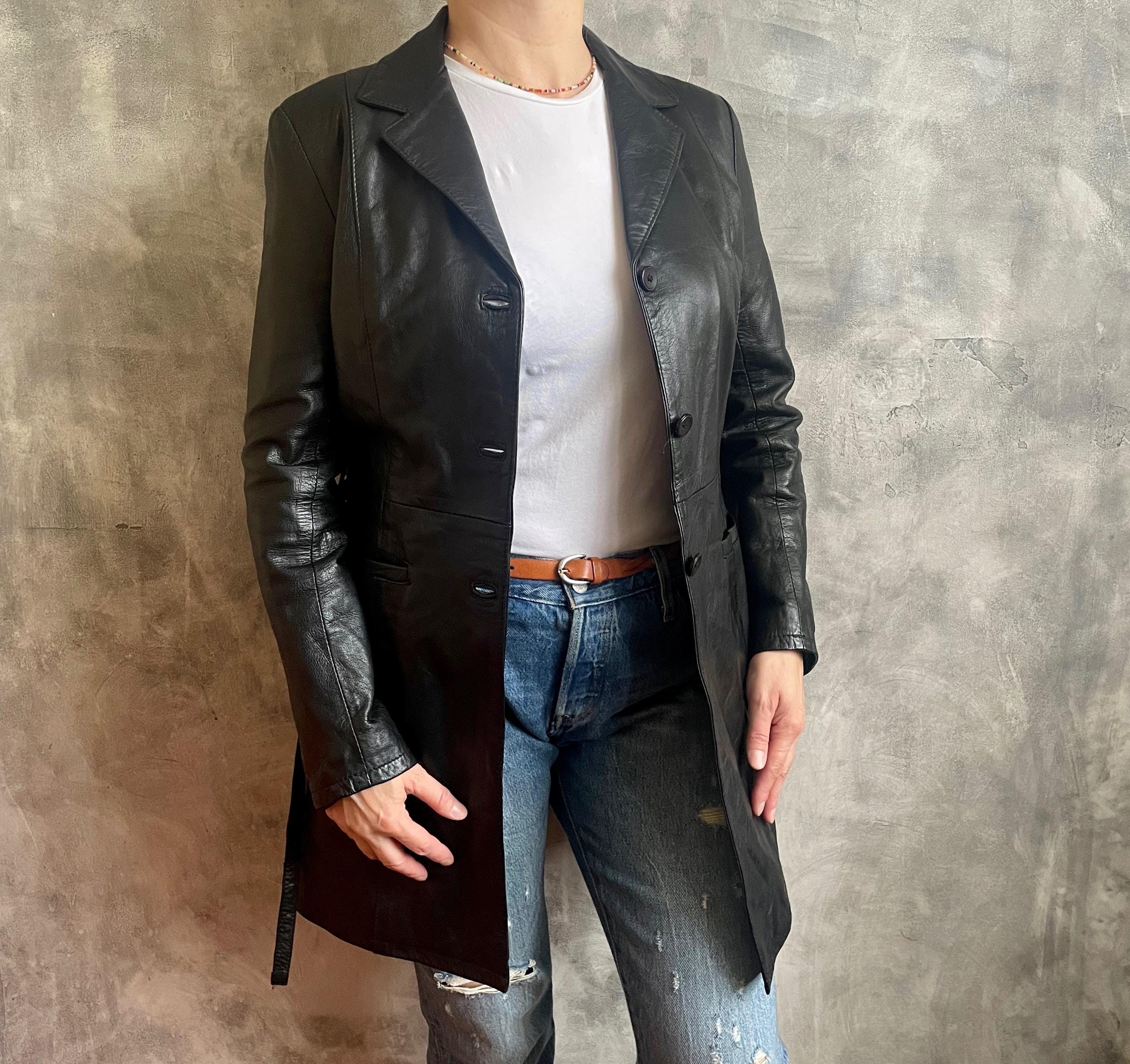 Vera Pelle Leather Jacket - Etsy