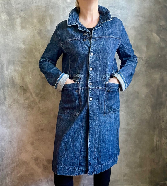 Cappotto di jeans hotsell