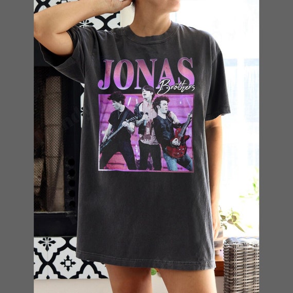 Jonas Brothers Vintage Shirt Jonas Brothers Tour Graphic Tee Concert 2023 Retro Unisex Gift Jonas Re==>Order Now: airforces1.com/teeclub