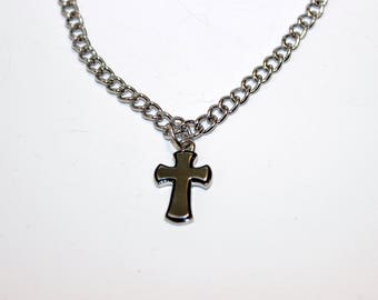 Herren Christian Cross Halskette