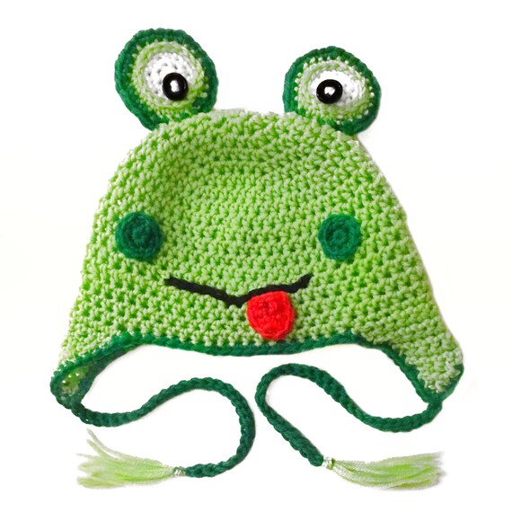 baby frog hat