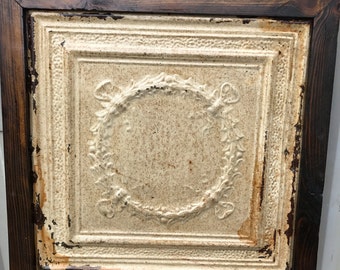Original patina, 22 of 2016, wall art. Neutral colors