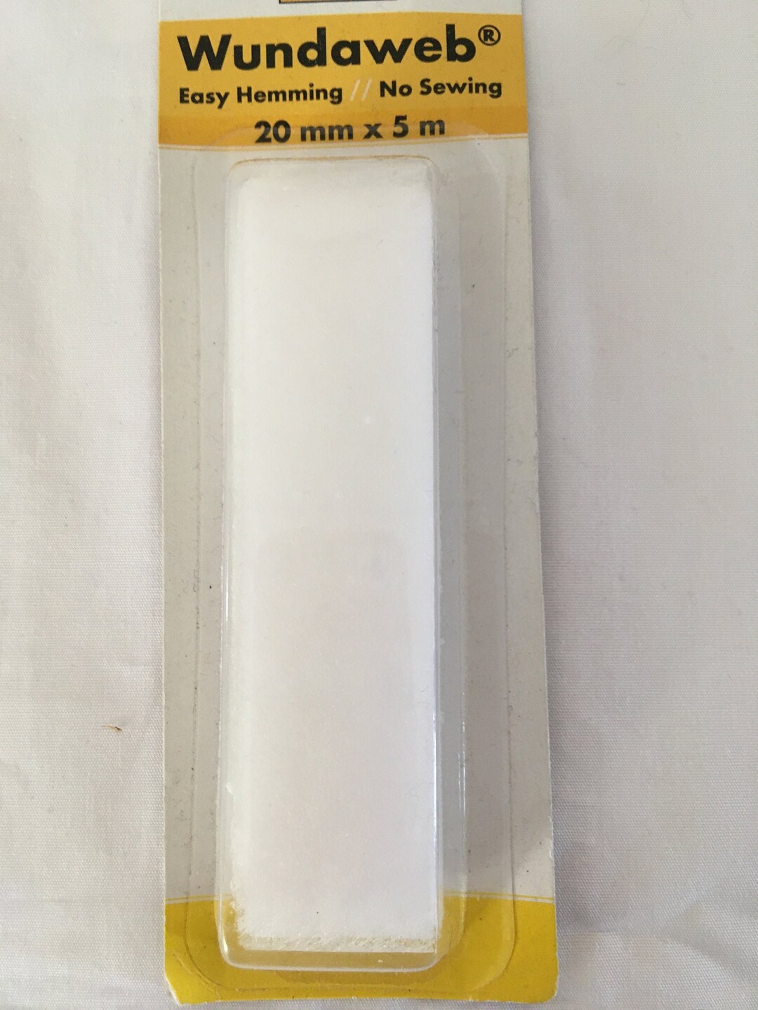 Hemming . Easy Hemming. No Sewing. Wundaweb. 5 Mtrs X 20 Mm. Garment