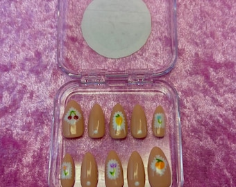 zomerstempelnagels