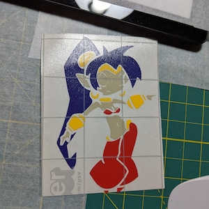 Partial Genie Premium Vinyl Decal