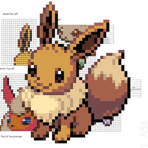 Eeveelutionary Perler Pattern Pack