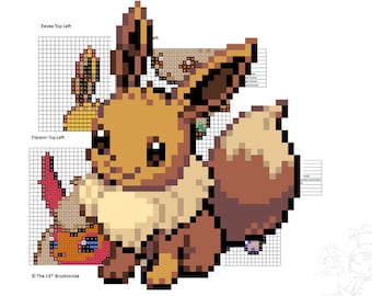 Eeveelutionary Perler Pattern Pack