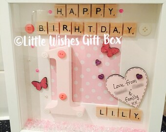 first birthday photo frame personalized