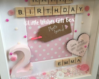 Happy Birthday Frame Etsy