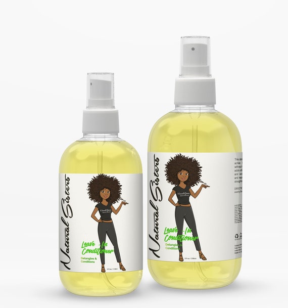 Leave In Conditioner Spray Natural Hair Rosemary Extract Etsy