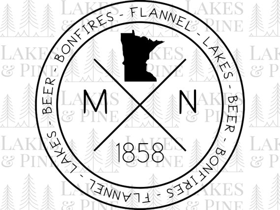 Bonfires Lakes Beer Shirt - Minnesota Bonfires Lakes Beer Shirt - Minnesota